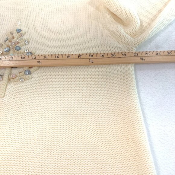 Coldwater Creek Women's Knitted Christmas Sweater Size XL - Picture 10 of 11